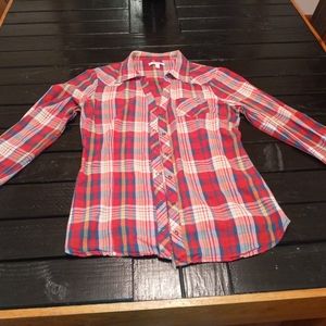 Delia's flannel shirt